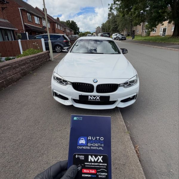 BMW 4 Series Secured 🔐 With Autowatch Ghost II Immobiliser